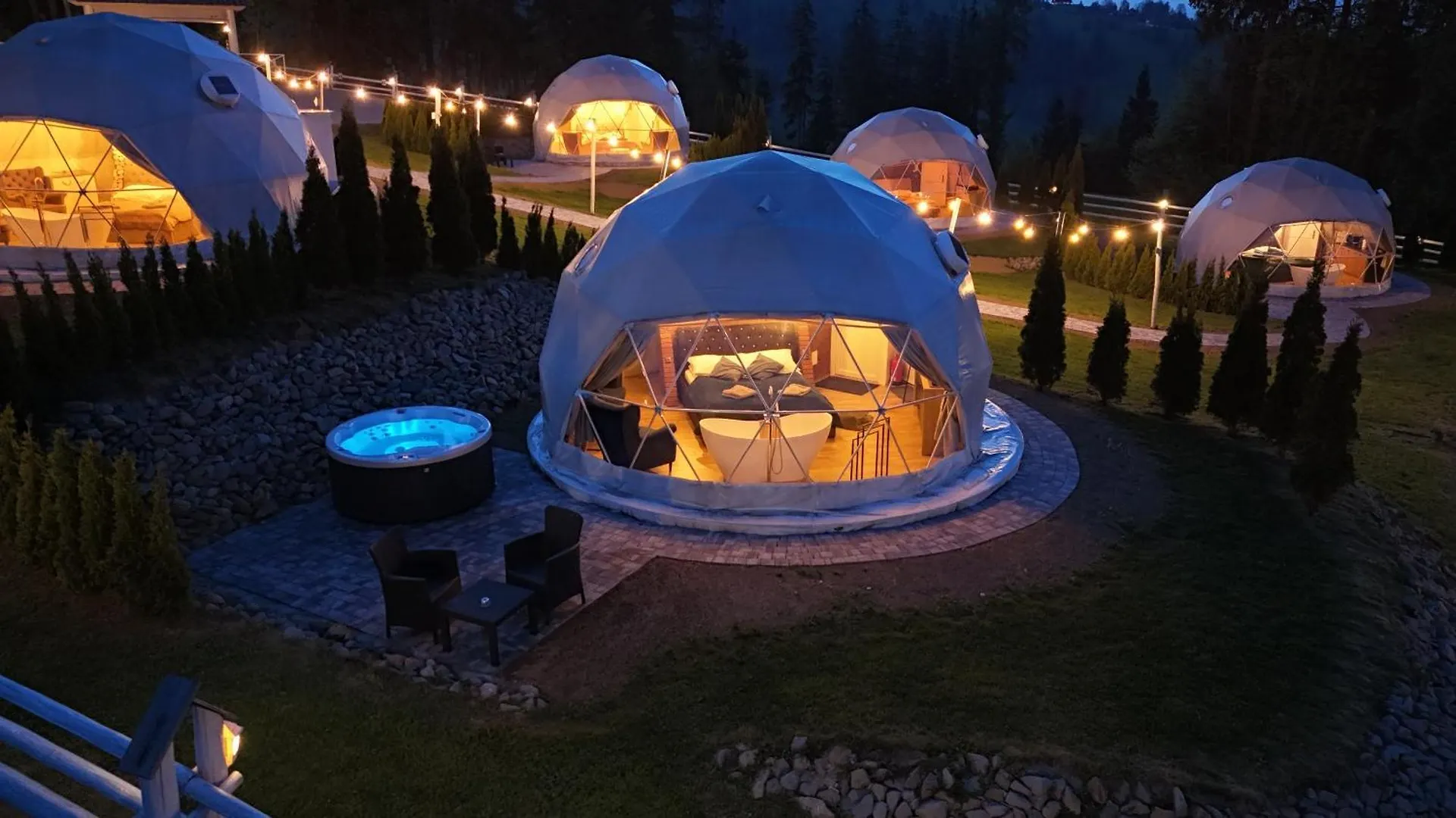 Mountain Glamp & Jacuzzi Hotel Zakopane Luxury tent