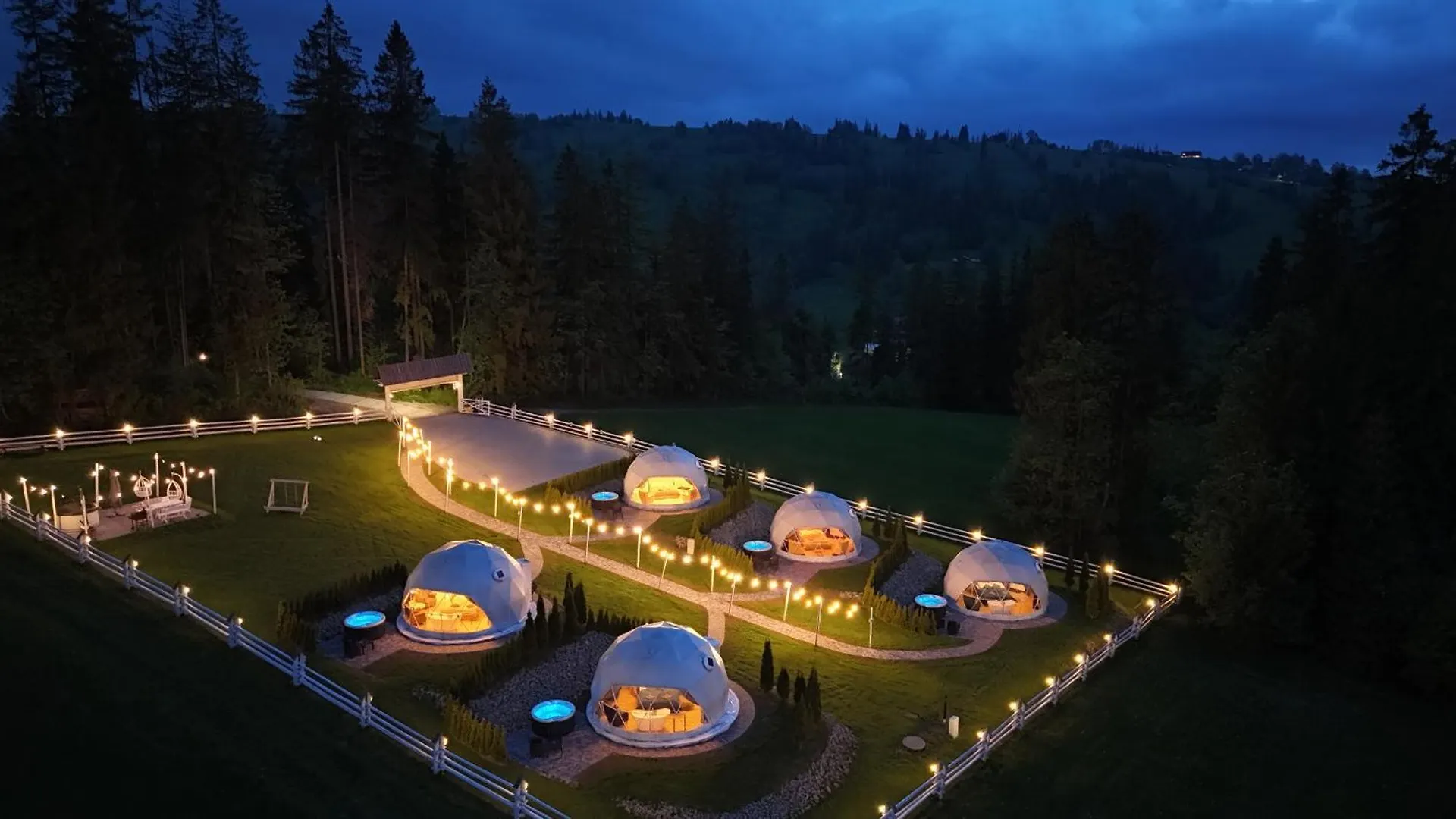 Luxury tent Mountain Glamp & Jacuzzi Hotel Zakopane