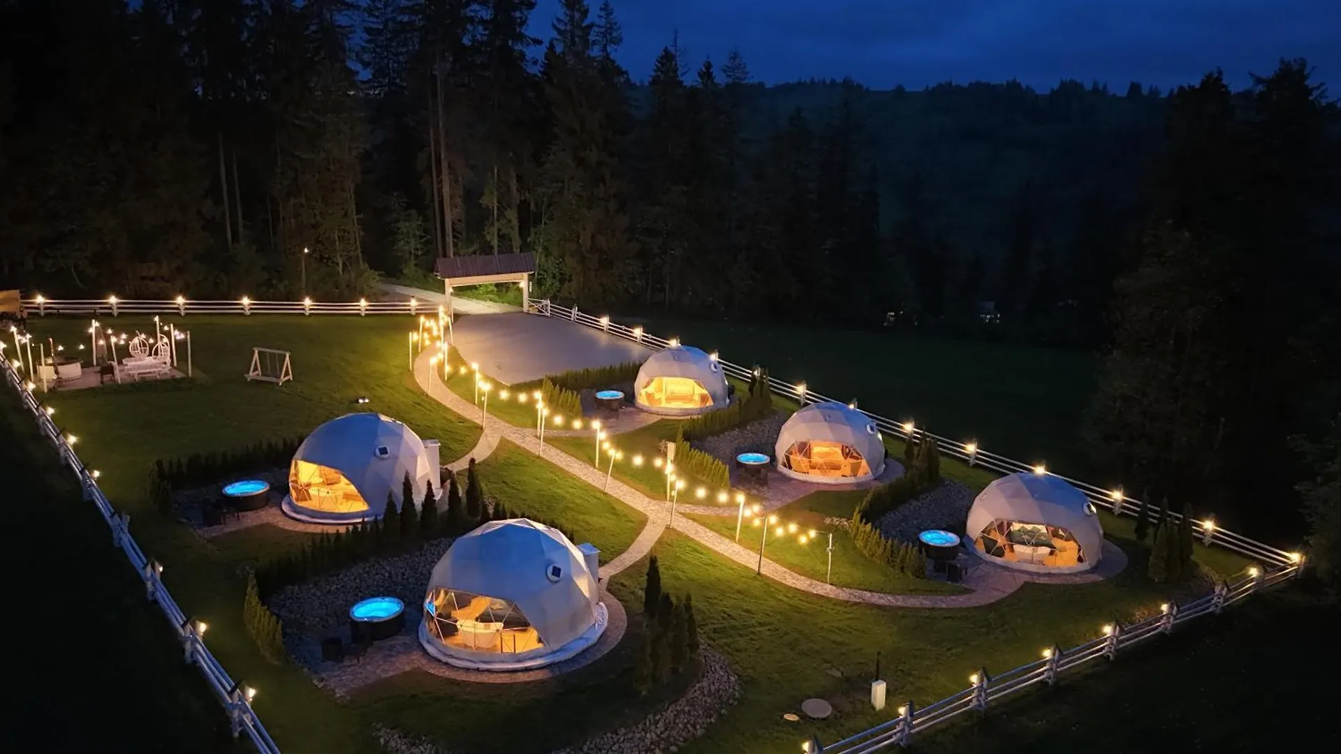 Mountain Glamp & Jacuzzi Hotel Zakopane Luxury tent