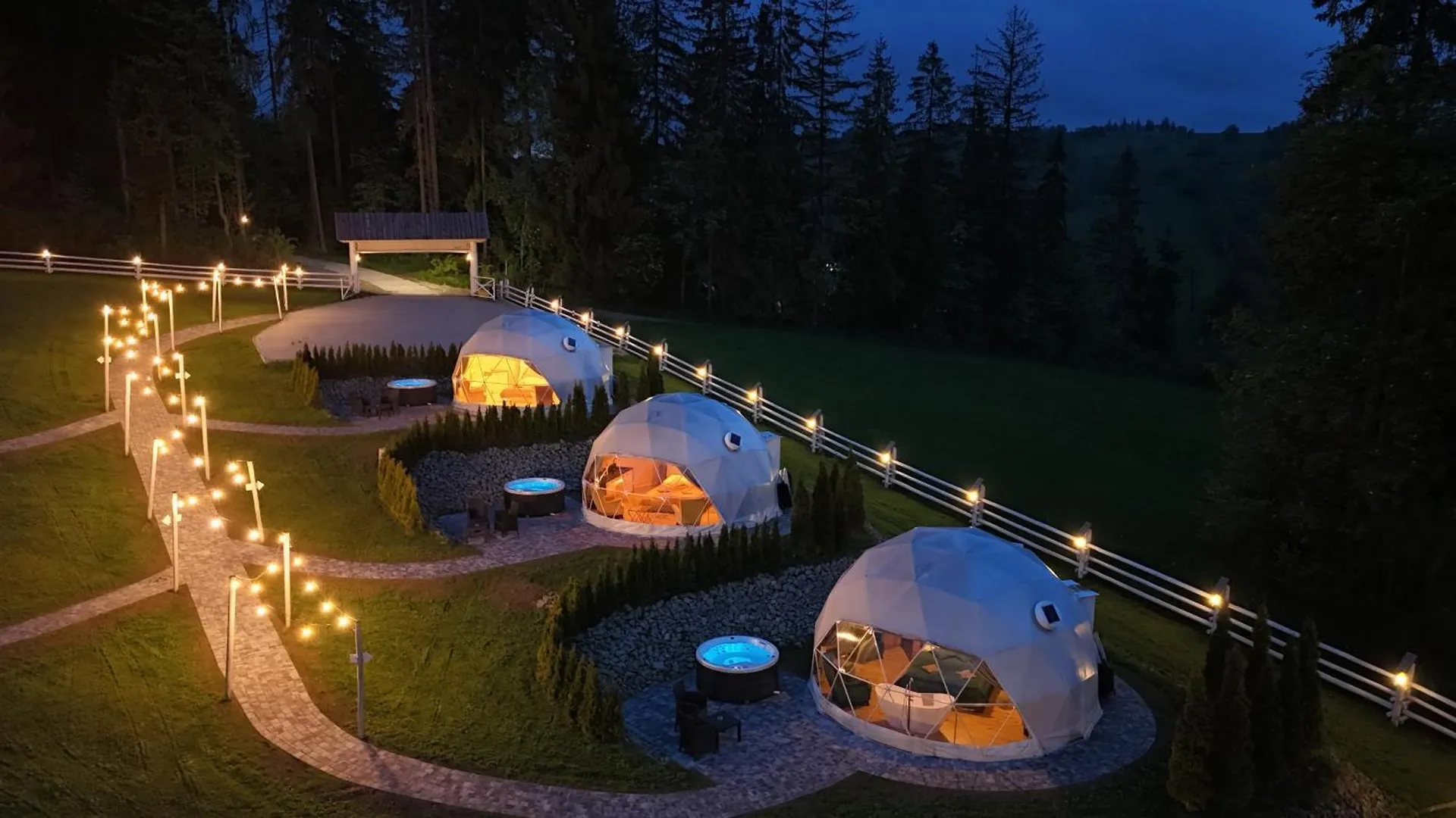 Mountain Glamp & Jacuzzi Hotel Zakopane Luxury tent