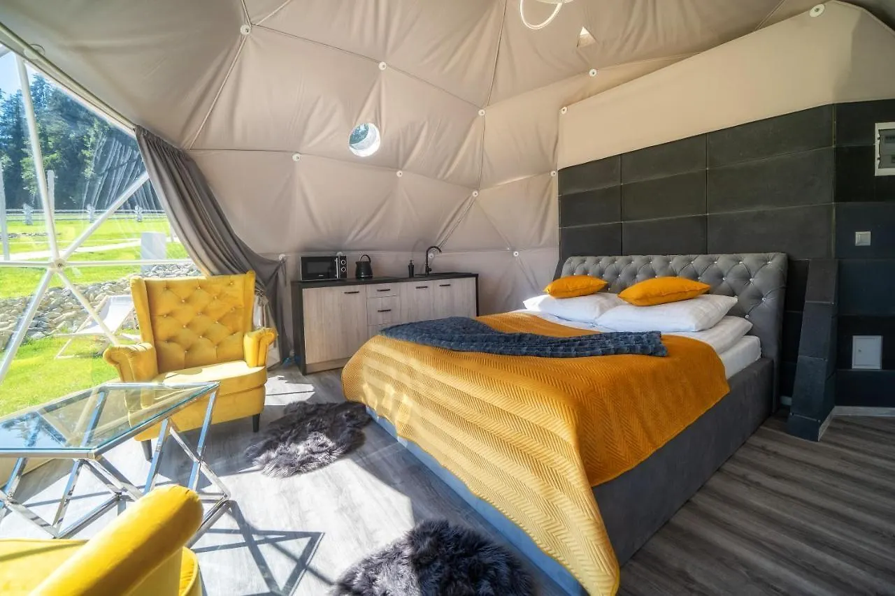 Luksusowy namiot Mountain Glamp & Goraca Balia - Juz Od 13 Czerwca Kazdy Glamp Dostepny Z Jacuzzi Na Wylacznosc Zakopane