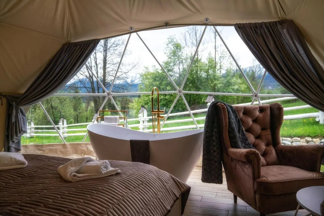 Mountain Glamp & Goraca Balia - Juz Od 13 Czerwca Kazdy Glamp Dostepny Z Jacuzzi Na Wylacznosc Zakopane Luksusowy namiot