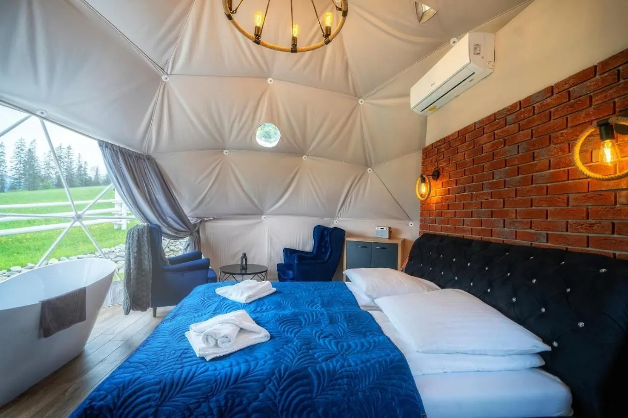 Luksusowy namiot Mountain Glamp & Goraca Balia - Juz Od 13 Czerwca Kazdy Glamp Dostepny Z Jacuzzi Na Wylacznosc Zakopane Polska