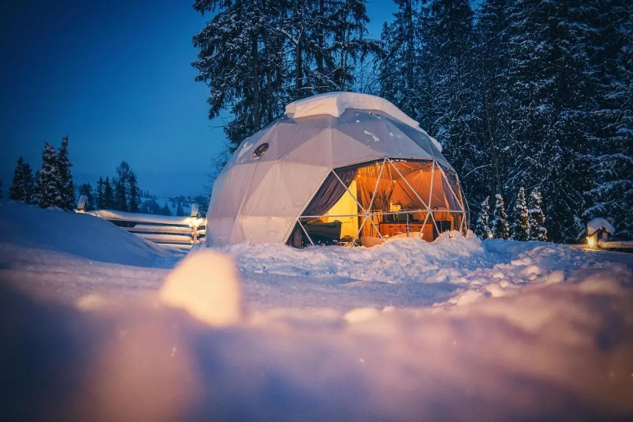 Luksusowy namiot Mountain Glamp & Goraca Balia - Juz Od 13 Czerwca Kazdy Glamp Dostepny Z Jacuzzi Na Wylacznosc Zakopane Polska